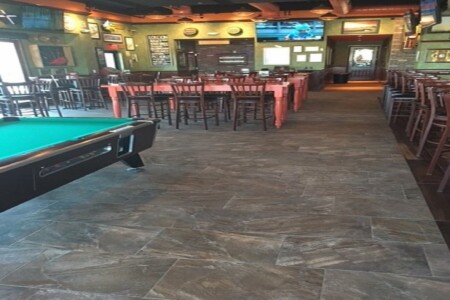 Photo of polished concrete flooring