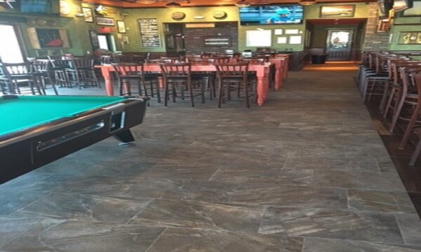 Photo of polished concrete flooring
