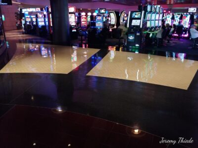 glossy flooring