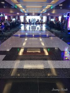 glossy flooring