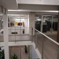 second floor office building